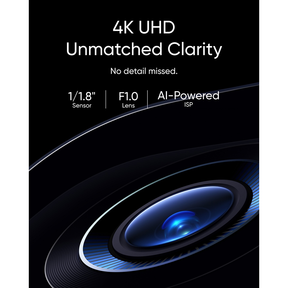 Kit de supraveghere video EUFY Homebase 3, 4 camere, 4K HD, Wi-Fi, IP67, 16 canale, alb