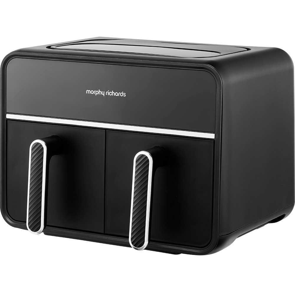 Friteuza cu aer cald dubla MORPHY RICHARDS MUCADT4B, 7.2l, 1500W, negru