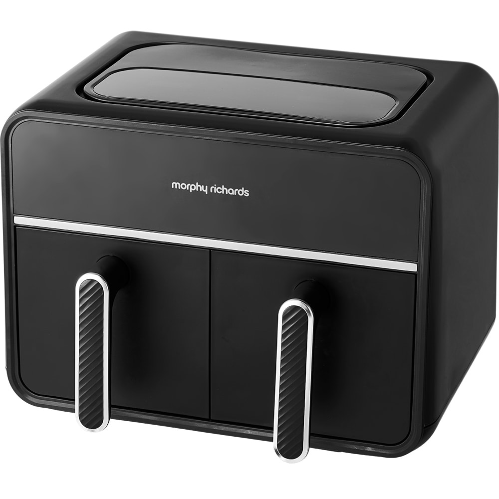 Friteuza cu aer cald dubla MORPHY RICHARDS MUCADT4B, 7.2l, 1500W, negru