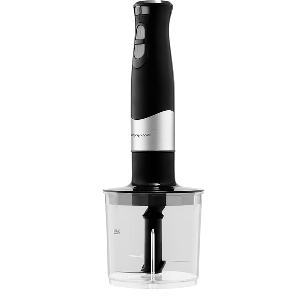 Mixer vertical MORPHY RICHARDS Total Control MUC-HB64V, 0.7l, 600W, 5 trepte viteza, negru-argintiu