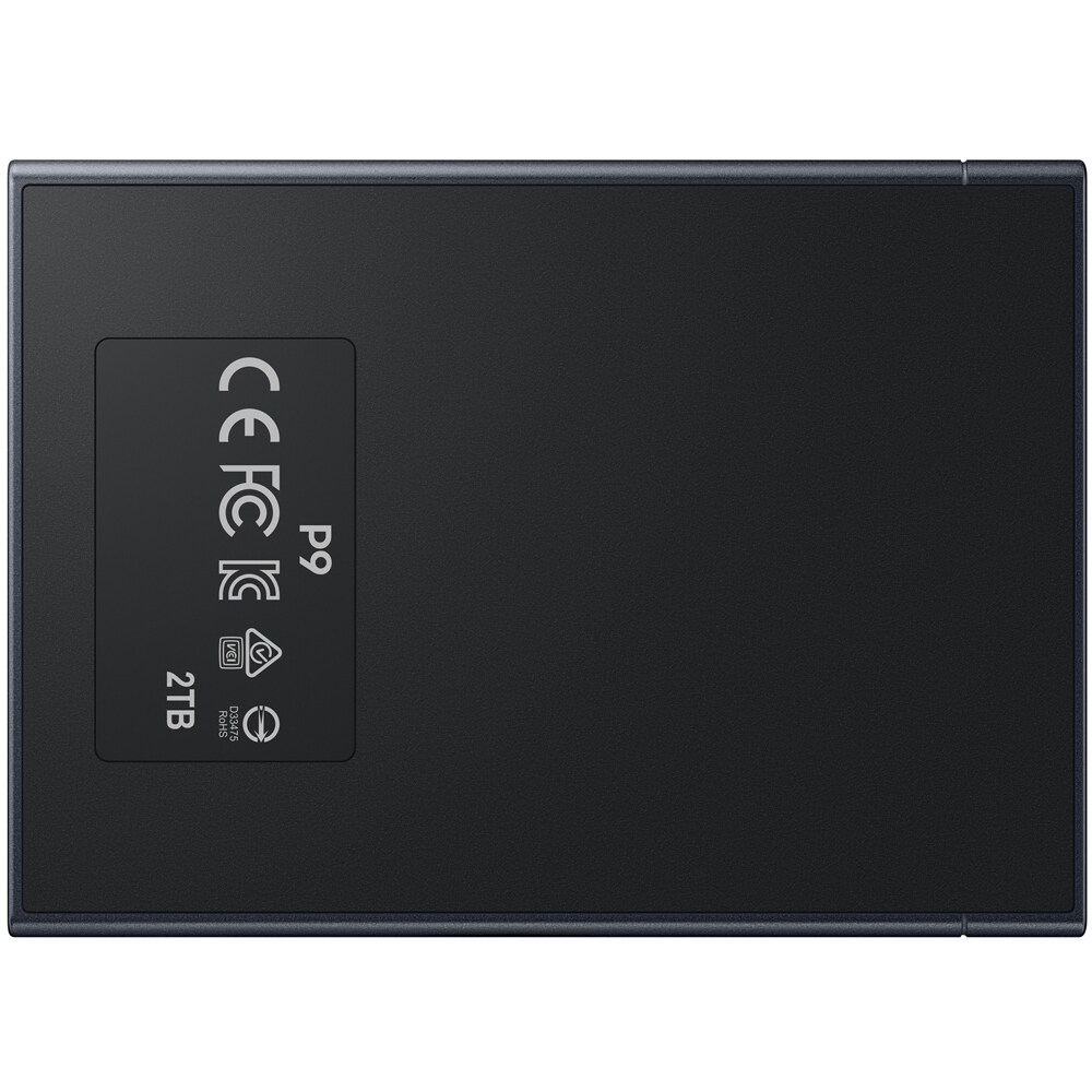 SSD extern SAMSUNG P9 MU-PJ2T0G/WW, 2TB, USB4 Gen 3x2, negru