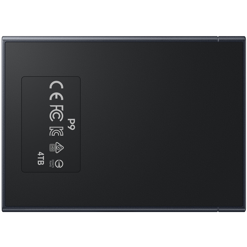 SSD extern SAMSUNG P9 MU-PJ4T0G/WW, 4TB, USB4 Gen 3x2, negru