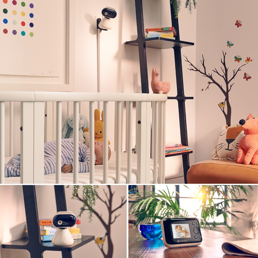 Monitor video digital MOTOROLA PIP1200, 2.8", alb-negru