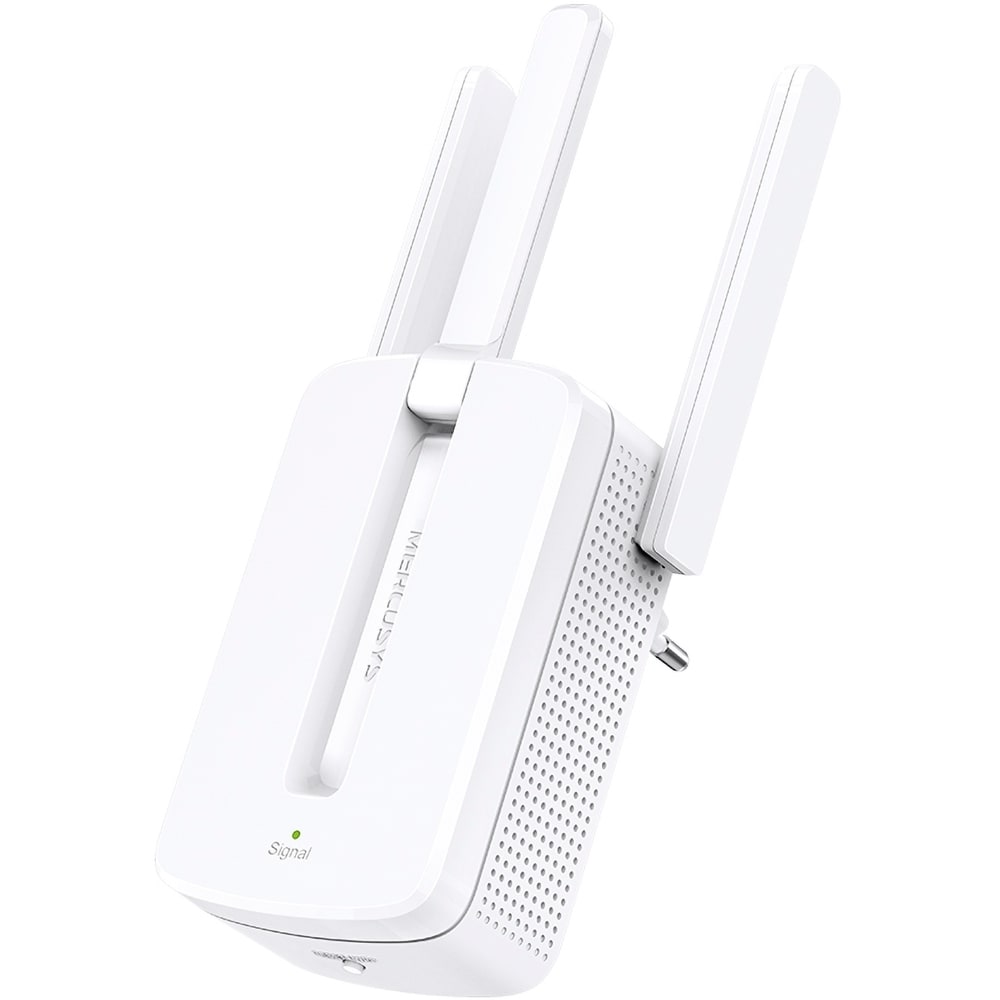 Wireless Range Extender MERCUSYS MW300RE, 300 Mbps, alb