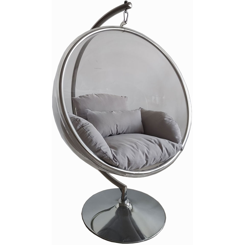 Leagan gradina Cristal, 105 x 105 x 160 cm, transparent