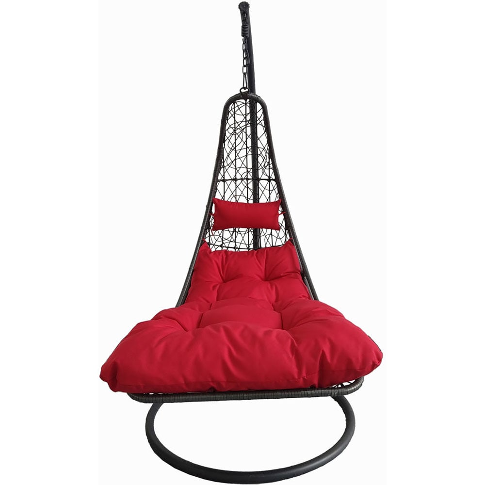 Leagan gradina Comfort, 105 x 105 x 203 cm, rosu