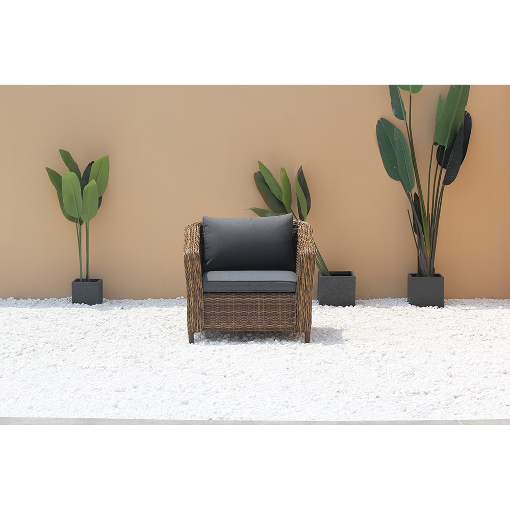 Set mobilier gradina MYRIA Blyth, 4 piese, maro
