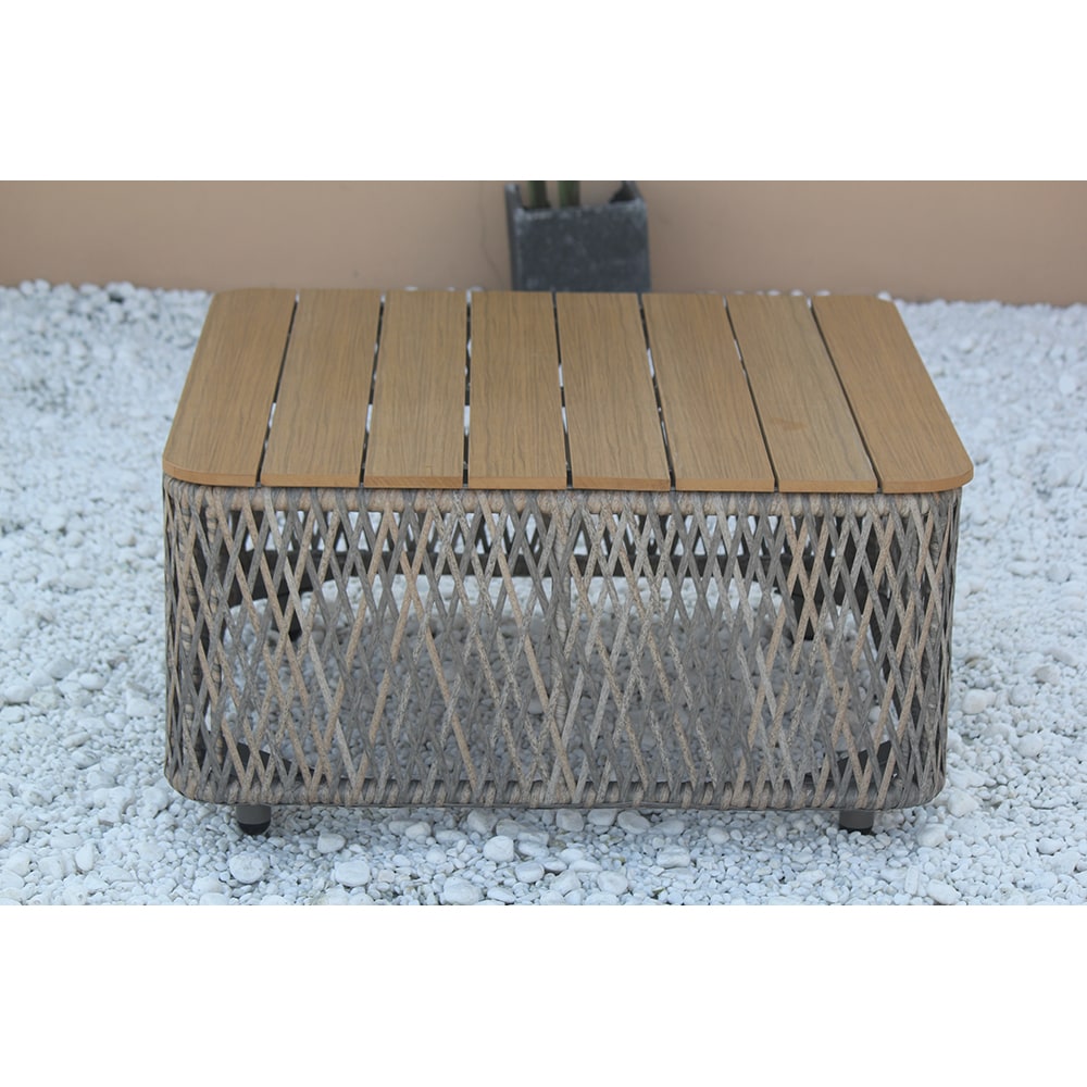 Set mobilier gradina MYRIA Tylbury, 4 piese, maro