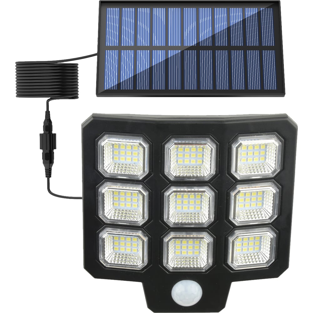 Lampa solara MYRIA MY10309, 20W, 500lm, IP44, negru