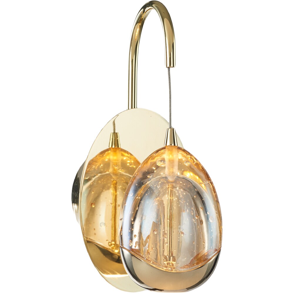 Aplica LED MYRIA MY10323GD, 6W, 370lm, 4000K, IP20, auriu