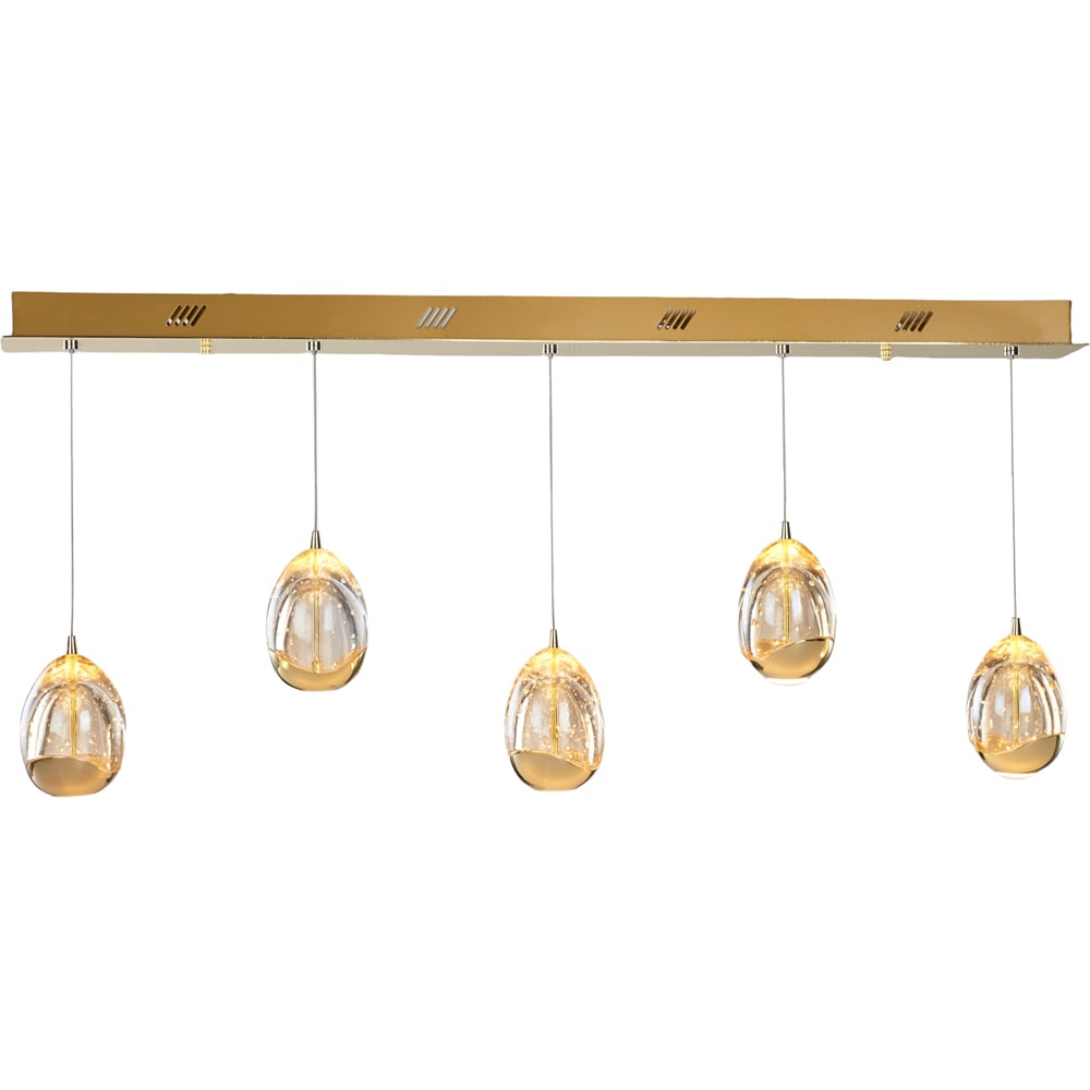 Lustra LED MYRIA Golden MY10325GD, 27W, 1903lm, 4000K, IP20, auriu