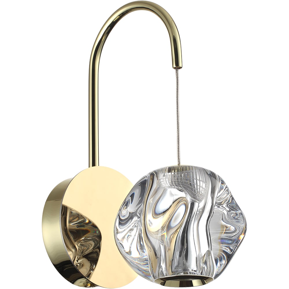 Aplica LED MYRIA MY10327GD, 6W, 251lm, 4000K, IP20, auriu