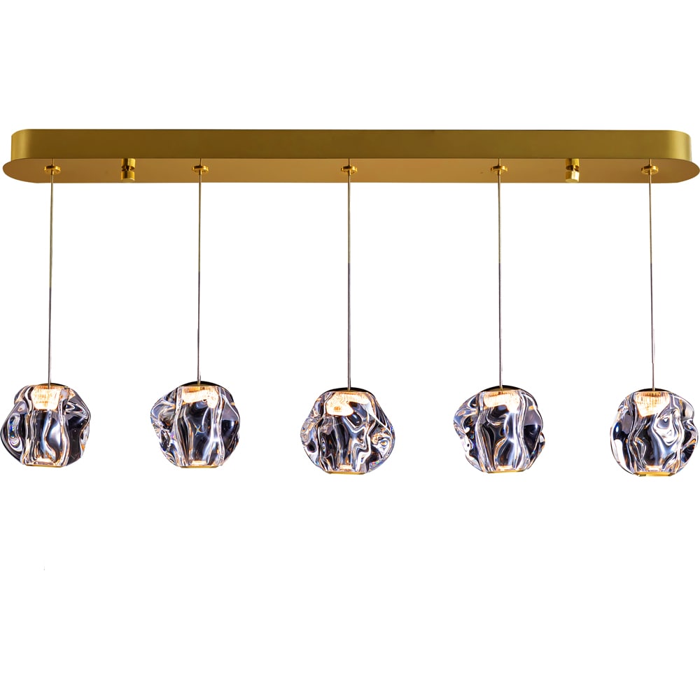Lustra LED MYRIA MY10330GD, 24W, 1250lm, 4000K, IP20, auriu