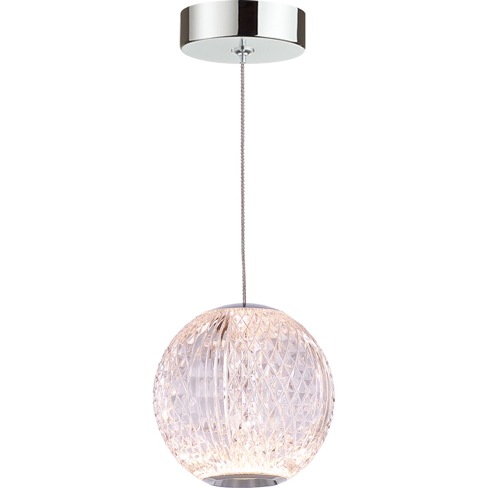 Pendul suspendat MYRIA Diamond, LED, 6W, 12x12x150 cm, crom