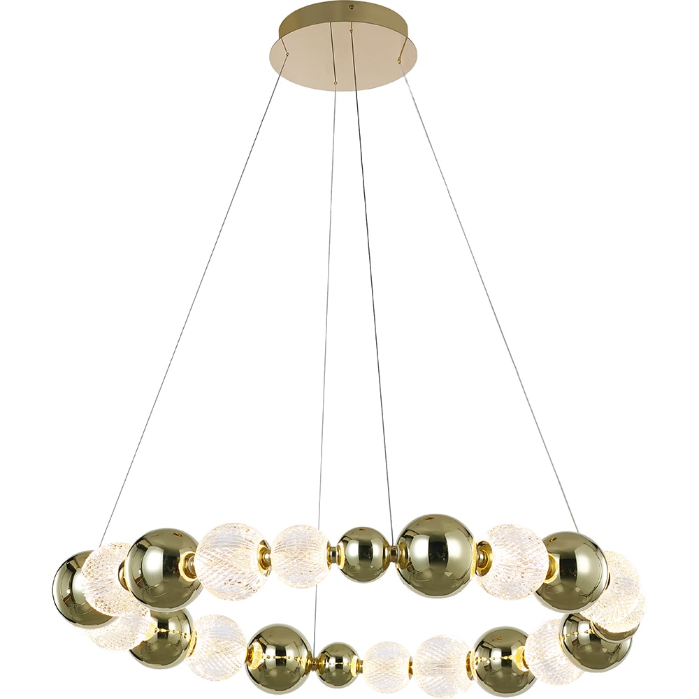 Lustra LED MYRIA MY10342GD, 48W, 4204.2lm, 4000K, IP20, auriu