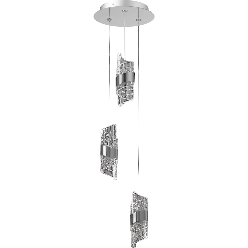 Lustra LED MYRIA MY10351CH, 26W, 2173.9lm, 4000K, IP20, crom