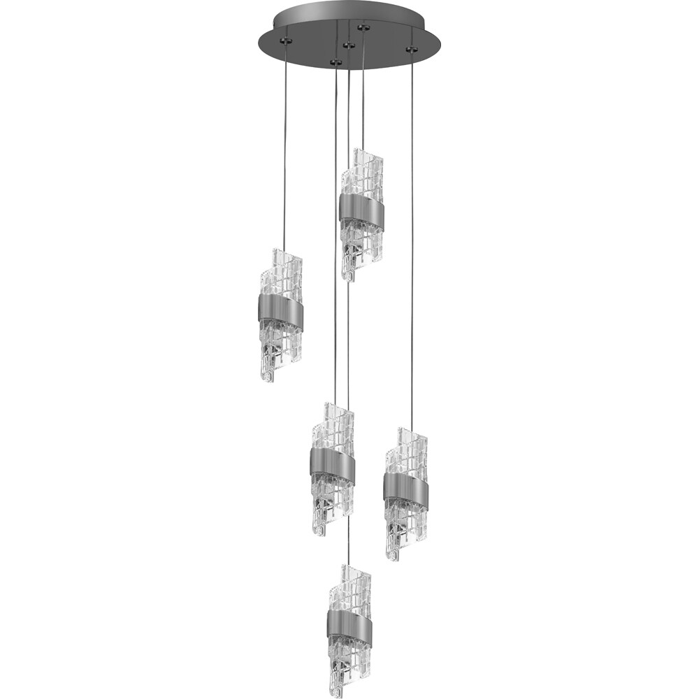 Lustra LED MYRIA MY10352CH, 42W, 3295.7lm, 4000K, IP20, crom