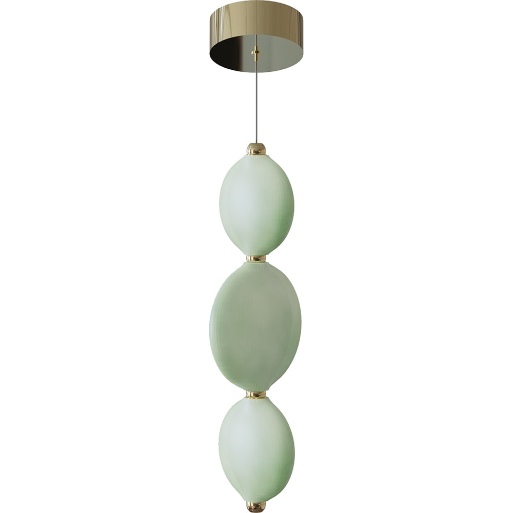 Pendul suspendat MYRIA Luna LED, 22W, 4000K, IP20, verde