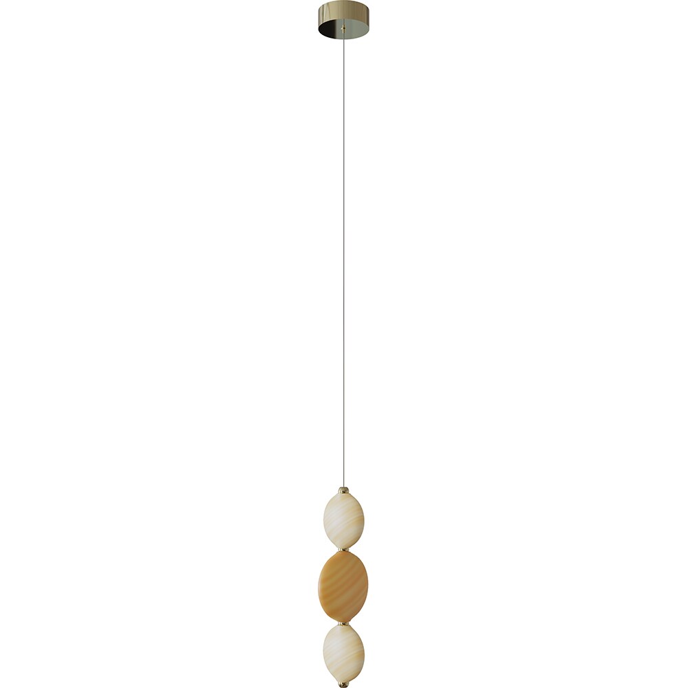 Pendul suspendat MYRIA Luna LED, 22W, 4000K, IP20, orange