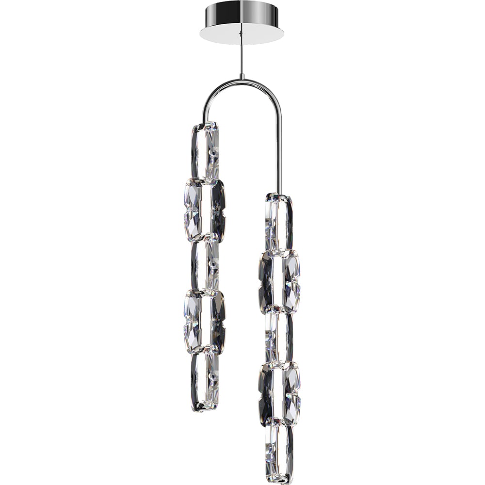 Pendul suspendat MYRIA Butterfly LED, 11W, 4000K, IP20, crom