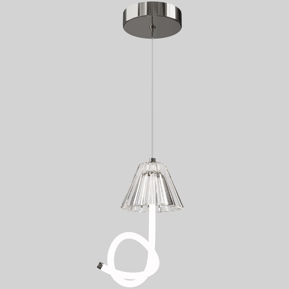 Lustra suspendata MYRIA Aria LED, 6W, 4000K, IP20, crom