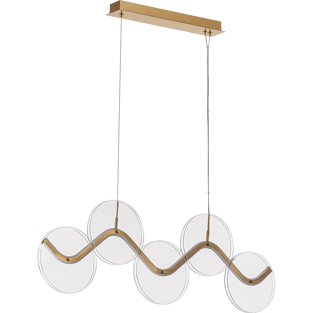 Lustra LED MYRIA Voluta MY10368BS, 32W, 2487lm, 4000K, IP20, alama