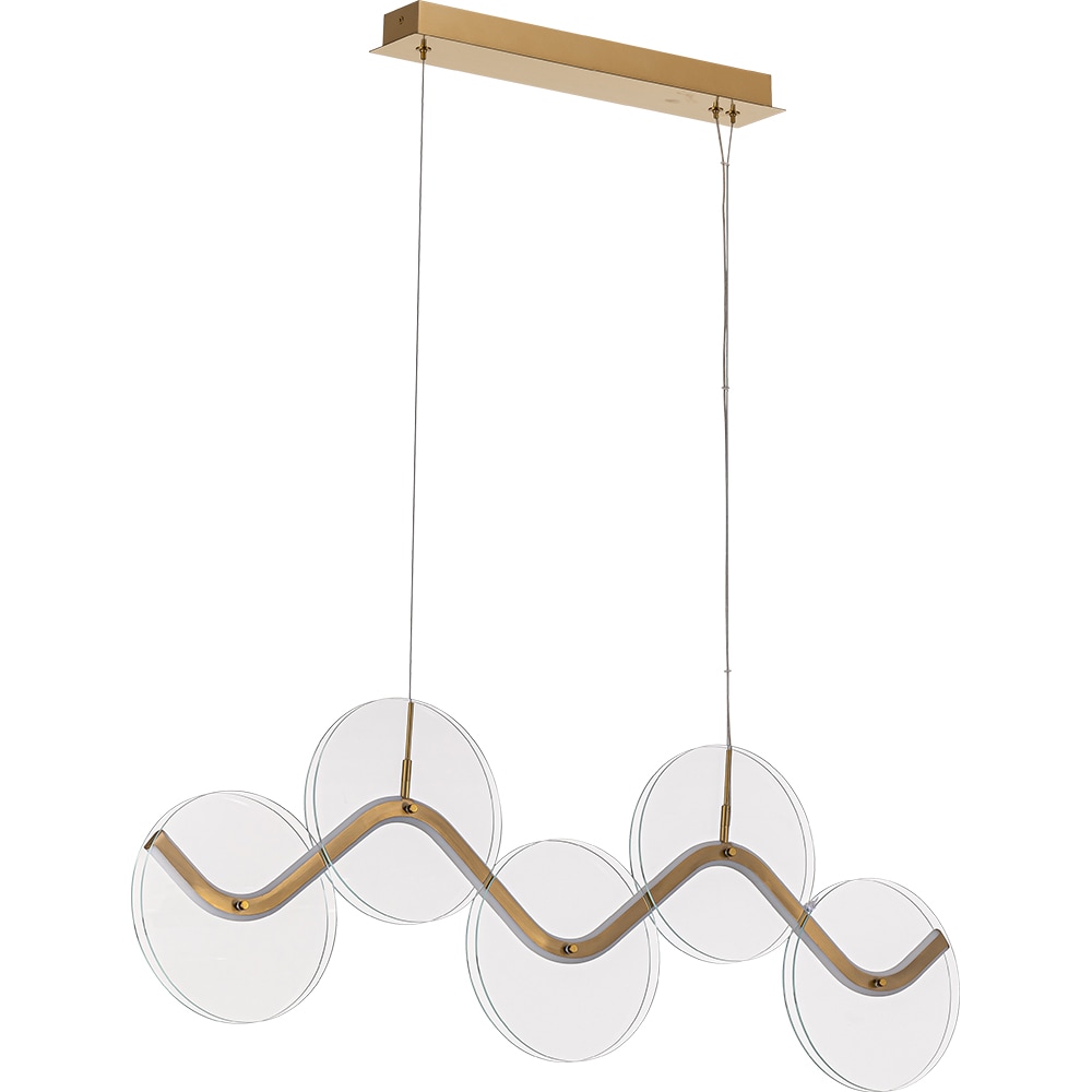 Lustra LED MYRIA Voluta MY10368BS, 32W, 2487lm, 4000K, IP20, alama