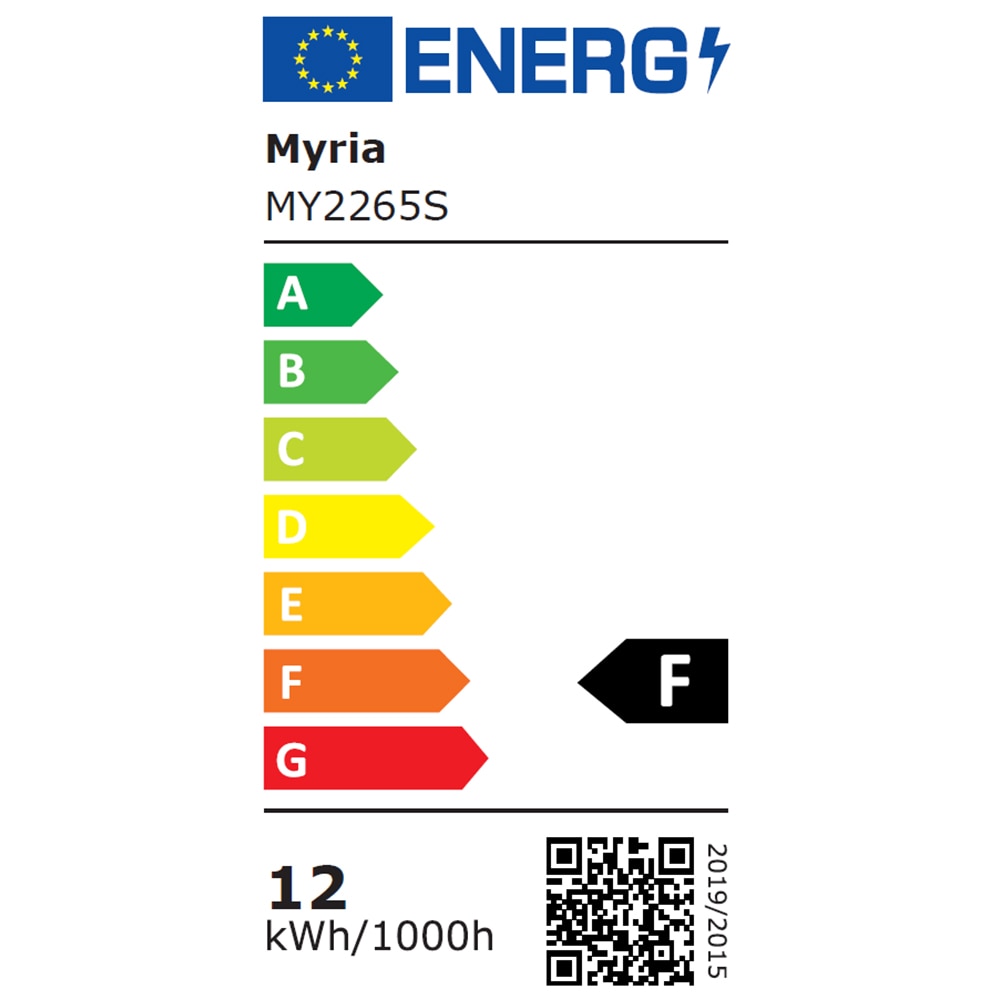 Bec LED Smart MYRIA MY2265S, E27, 12W,  Bluetooth, Dimabil, Wi-Fi, lumina variabila, compatibil Alexa, Google Assistant
