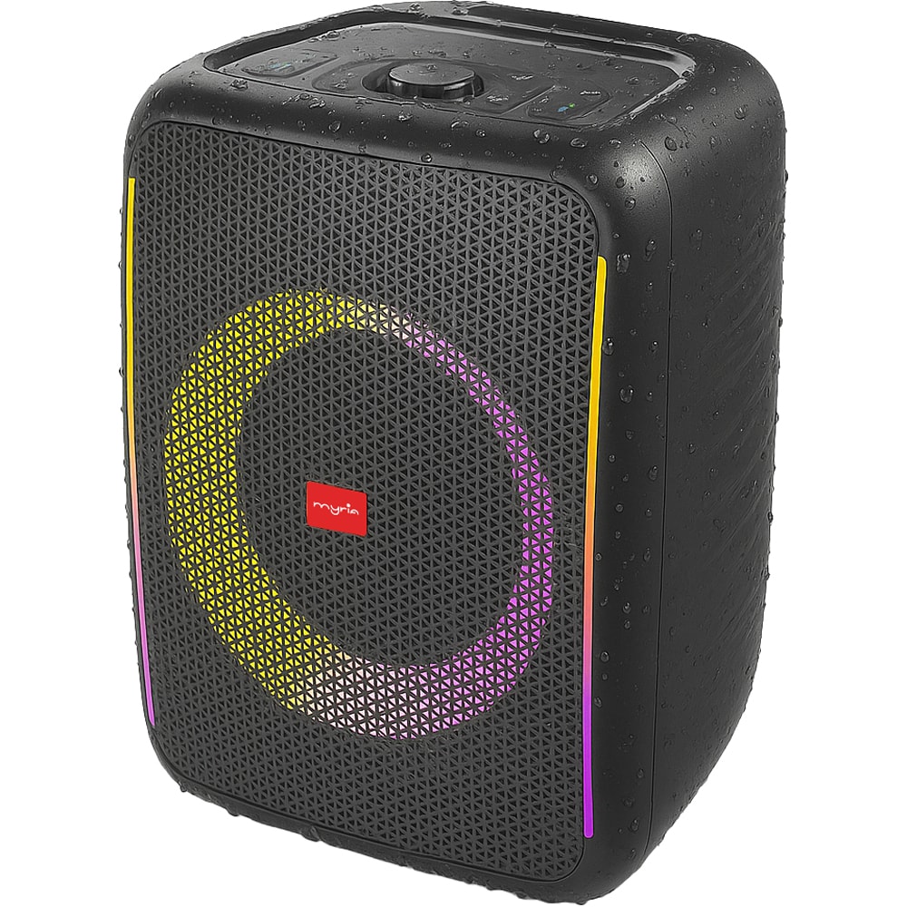 Boxa portabila MYRIA MY2410, 53W RMS, Bluetooth, IPX4, negru