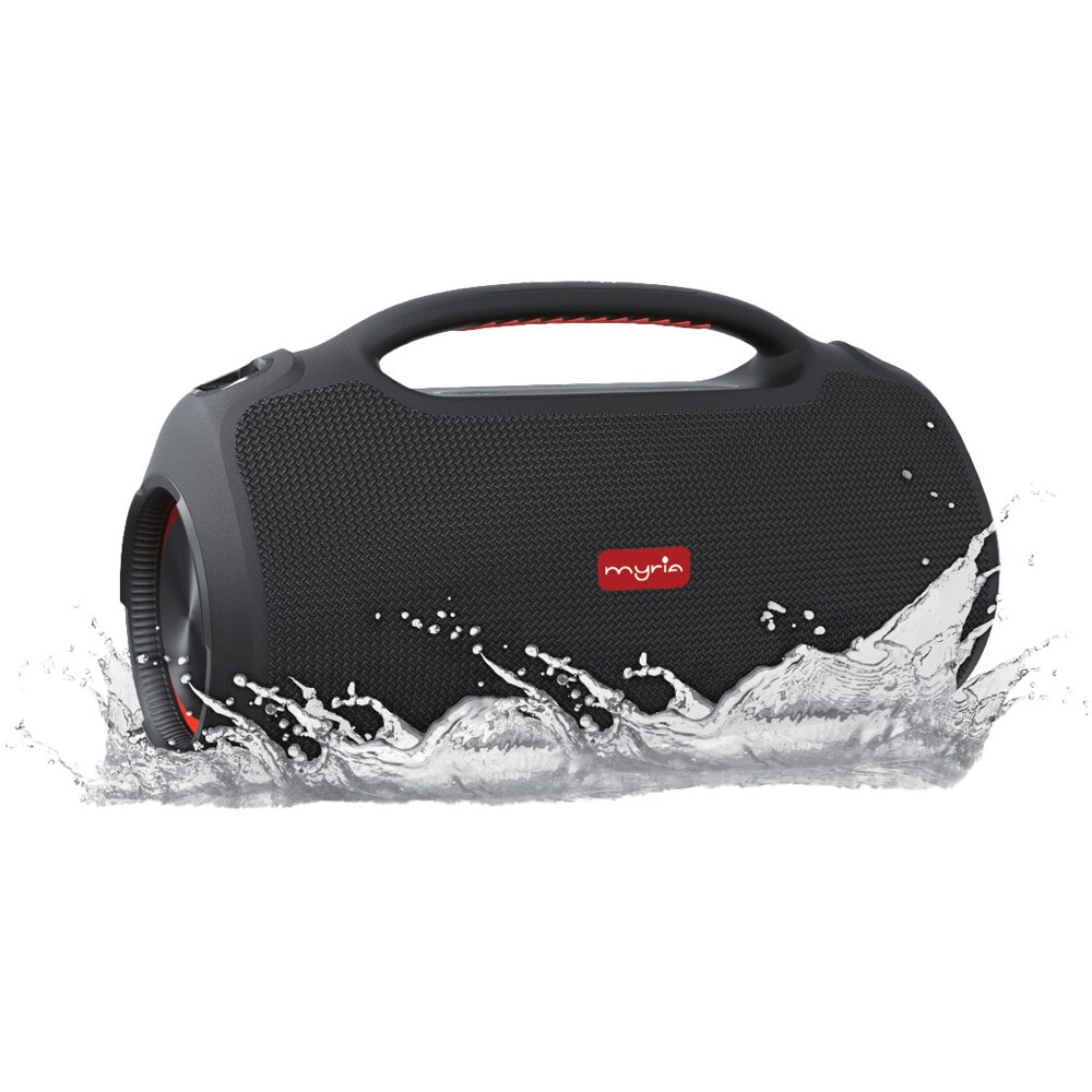 Boxa portabila MYRIA MY2411, 90W RMS, Bluetooth, IPX6, negru