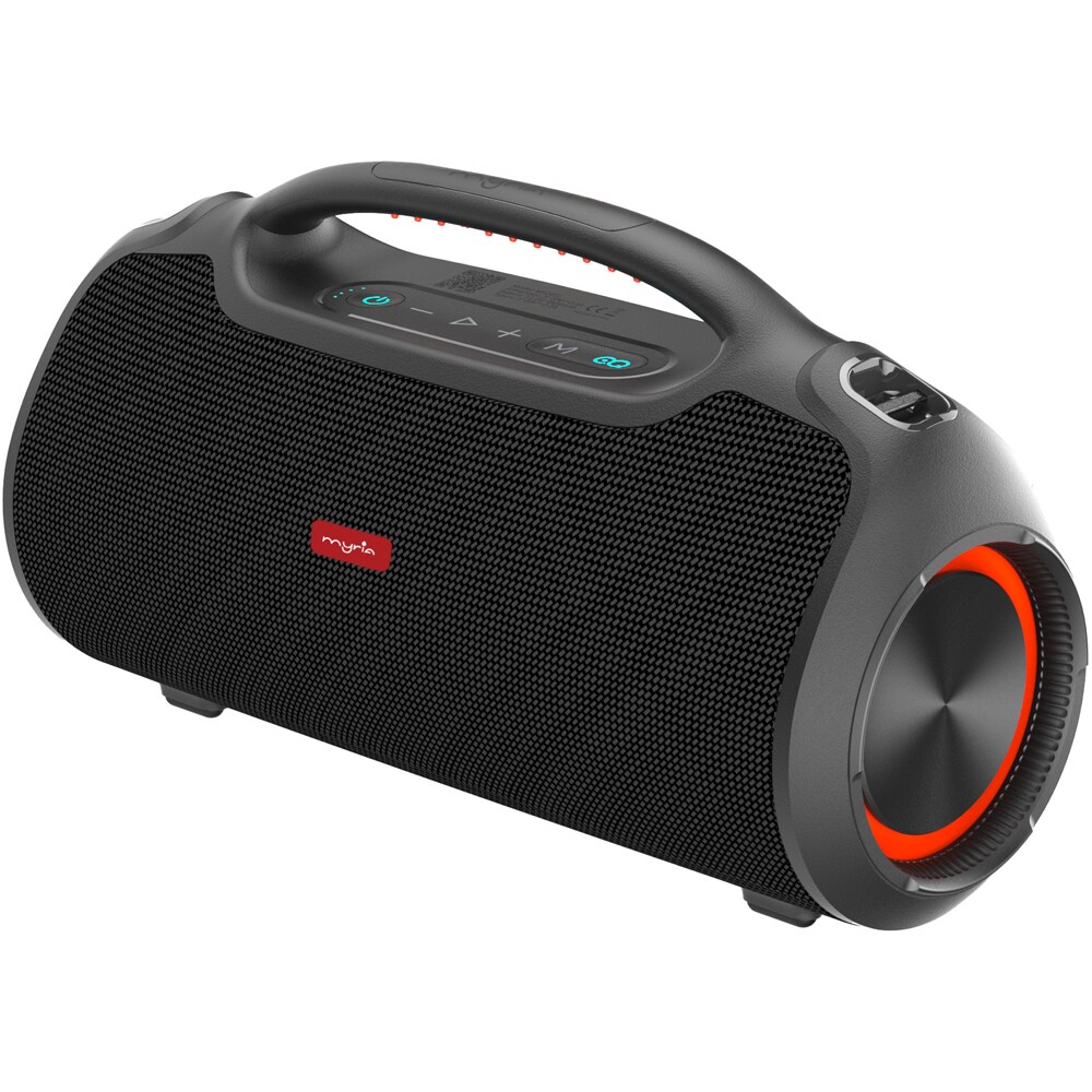 Boxa portabila MYRIA MY2411, 90W RMS, Bluetooth, IPX6, negru