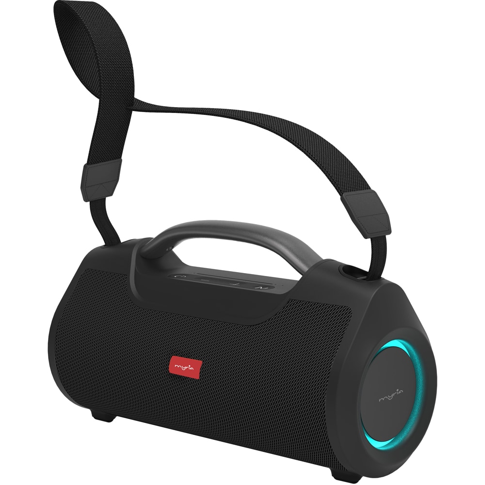 Boxa portabila MYRIA MY2412, 40W RMS, Bluetooth, IPX6, negru