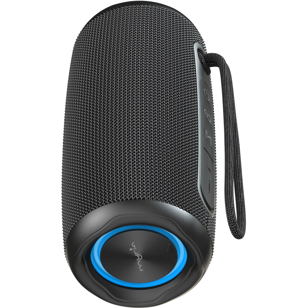 Boxa portabila MYRIA MY2413, 15W RMS, Bluetooth, IPX6, negru