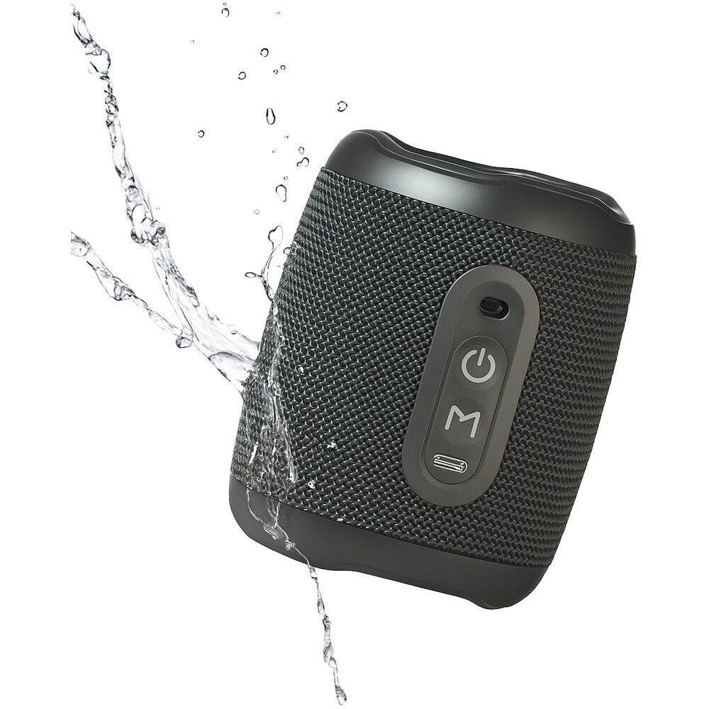 Boxa portabila MYRIA MY2414, 8W RMS, Bluetooth, IPX6, negru