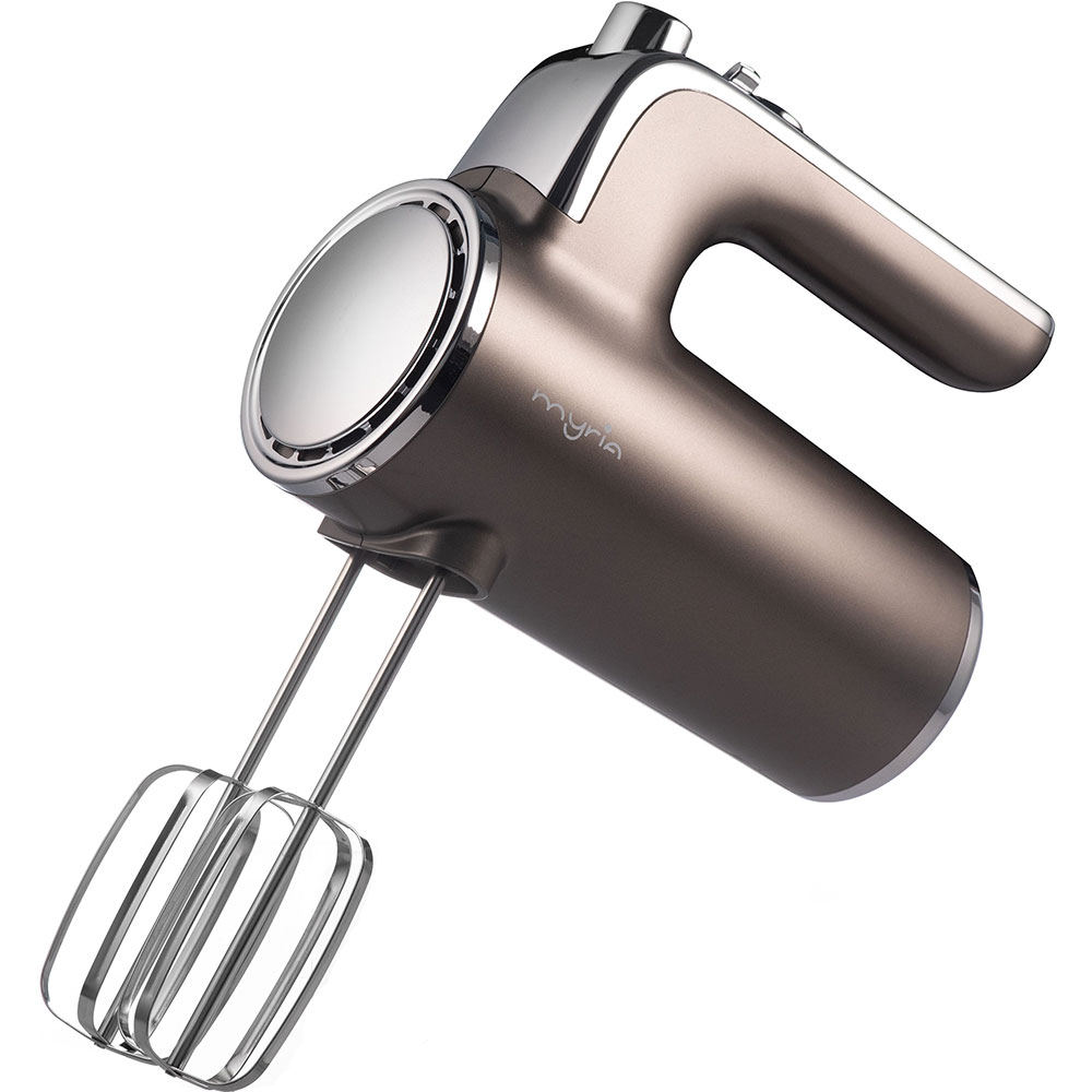Mixer de mana MYRIA MY4434, 400W, 5 trepte viteza, negru-argintiu