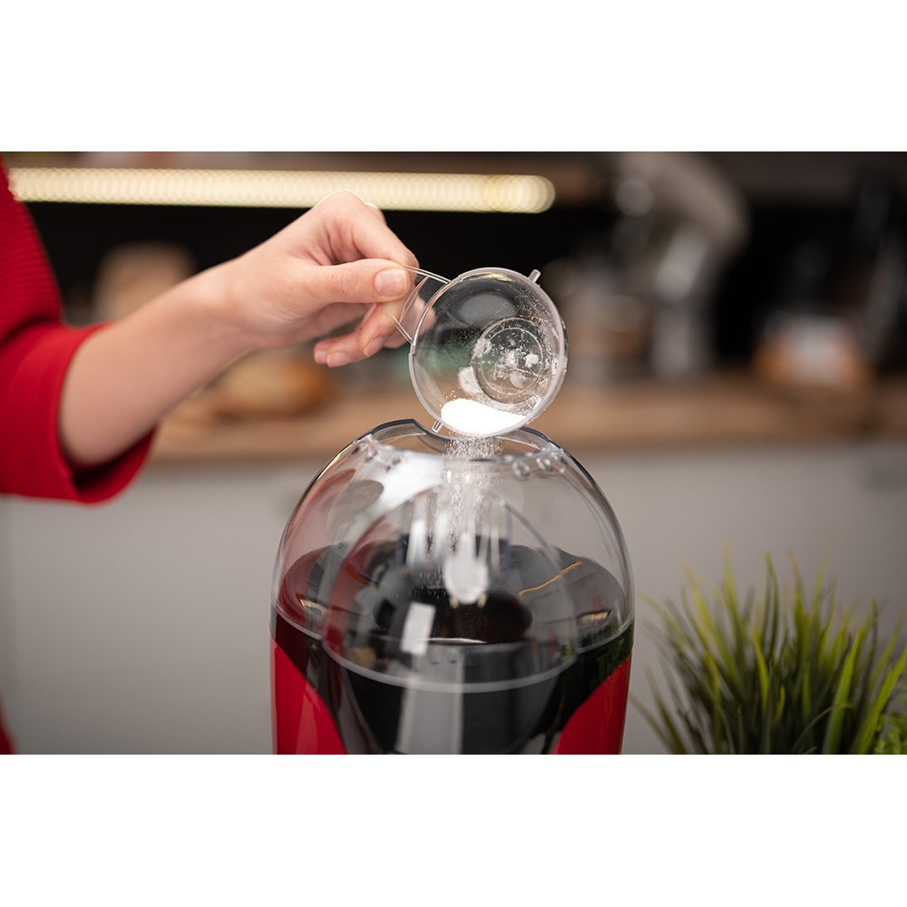 Aparat de popcorn MYRIA MY4474RD, 1200W, rosu-negru