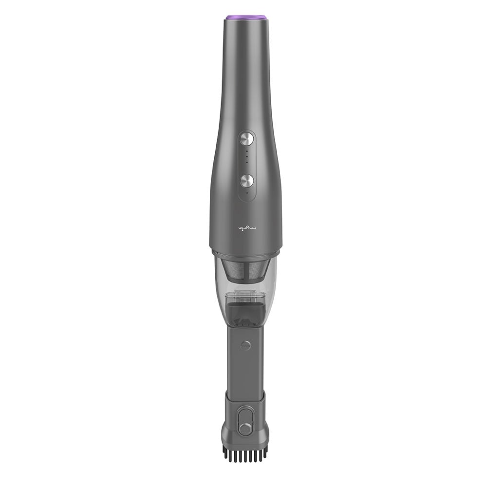 Aspirator de mana MYRIA MY4571, 0.15l, 7.2V, autonomie max 12 min, gri inchis