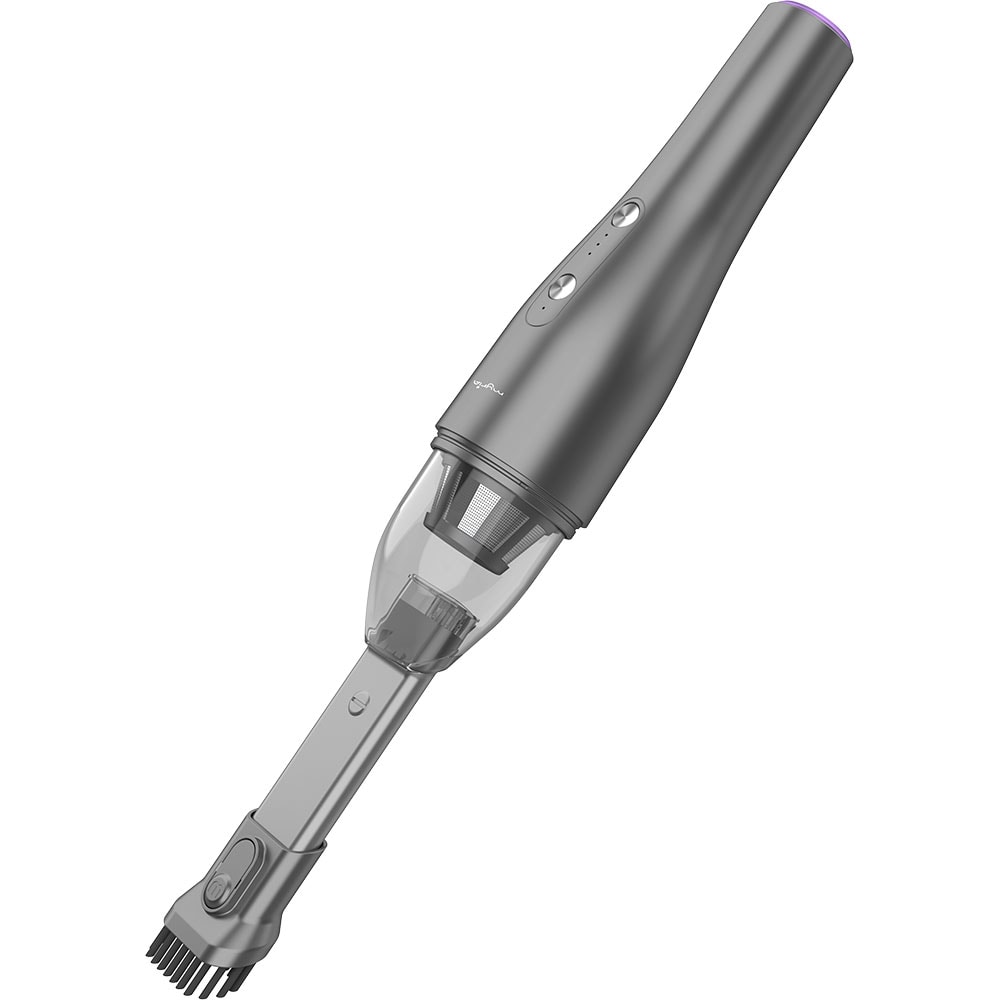 Aspirator de mana MYRIA MY4571, 0.15l, 7.2V, autonomie max 12 min, gri inchis