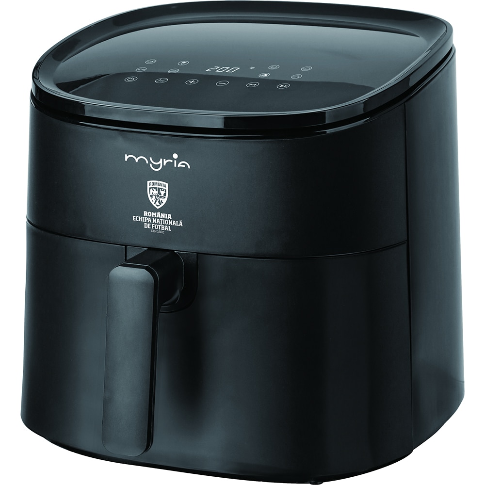 Friteuza cu aer cald MYRIA MY4715FRF, 6.5l, 1800W, negru