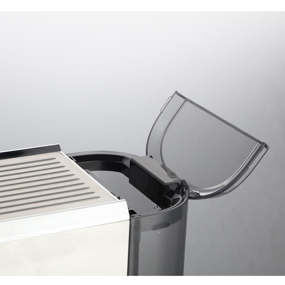 Espressor manual MYRIA MY4716FRF, 1l, 1450W, 15 bar, argintiu