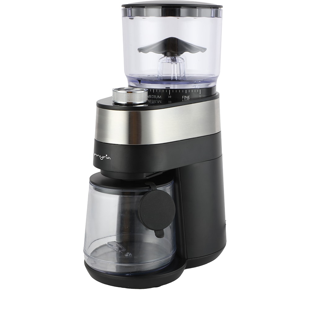 Rasnita cafea MYRIA MY4720, 200g, 140W, negru-argintiu