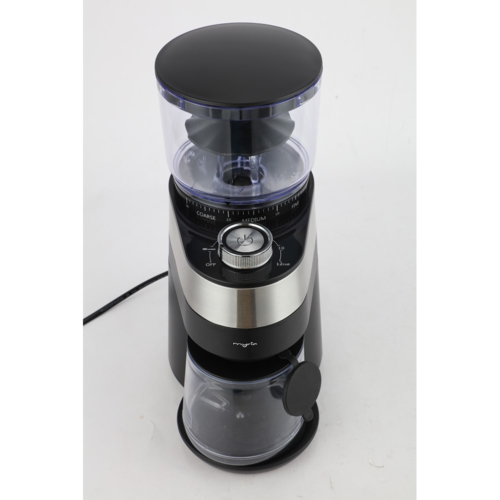 Rasnita cafea MYRIA MY4720, 200g, 140W, negru-argintiu
