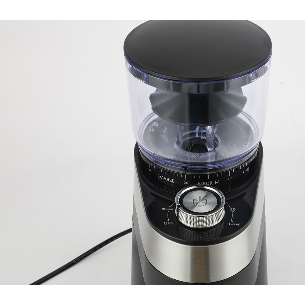 Rasnita cafea MYRIA MY4720, 200g, 140W, negru-argintiu