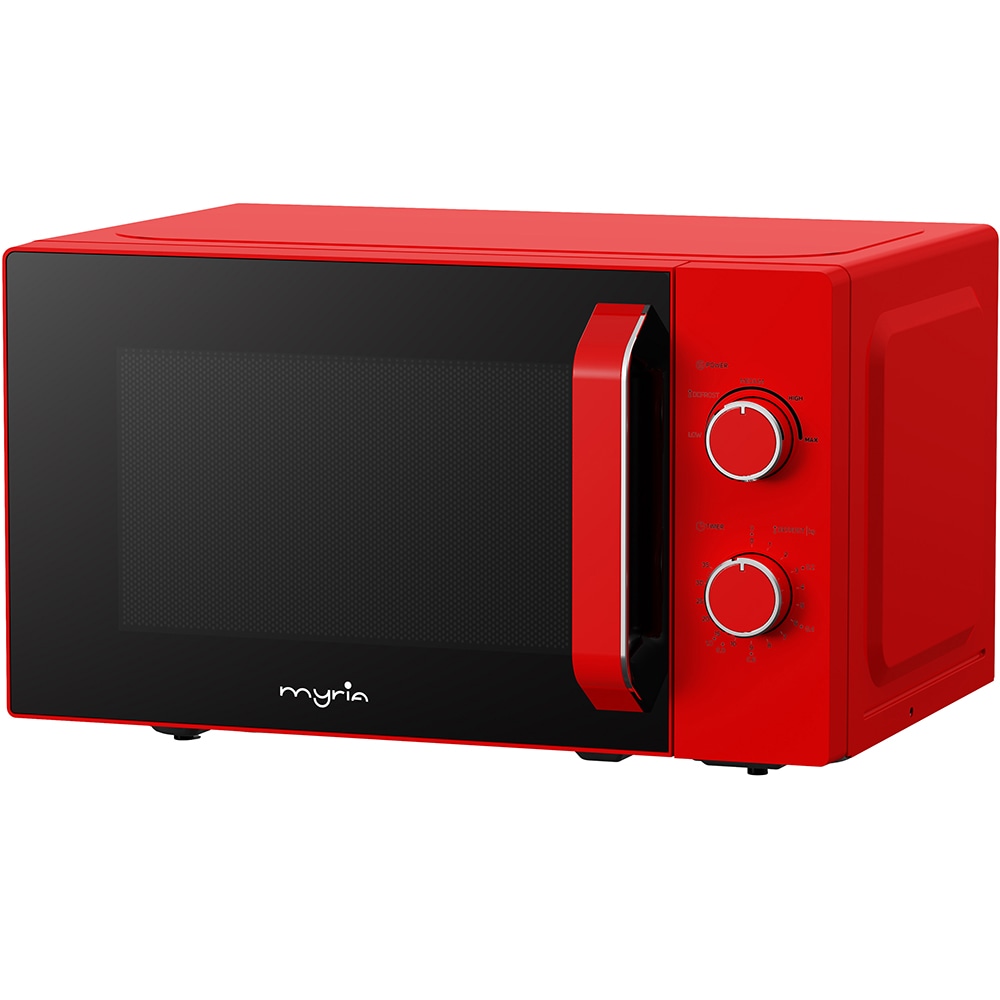 Cuptor microunde MYRIA MY4725RD, 20l, 700W, rosu