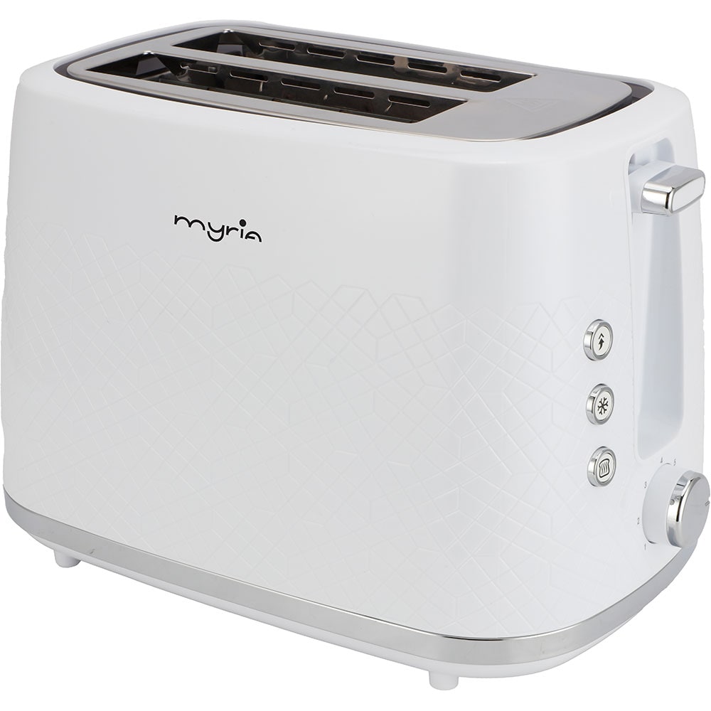 Prajitor de paine MYRIA MY4727, 2 felii, 800W, alb