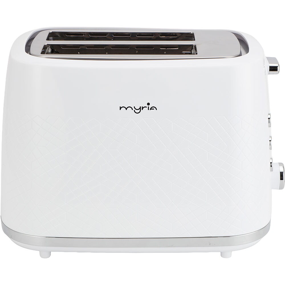 Prajitor de paine MYRIA MY4727, 2 felii, 800W, alb