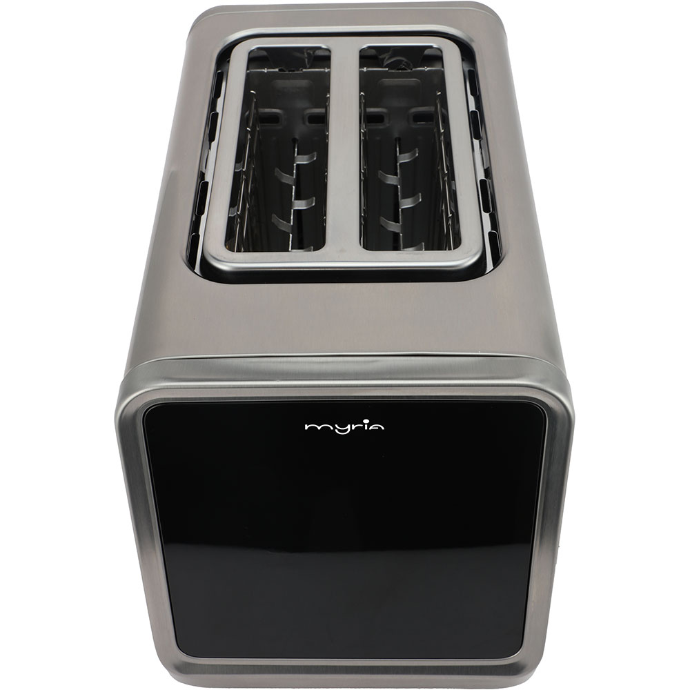 Prajitor de paine MYRIA MY4728, 2 felii, 850W, argintiu
