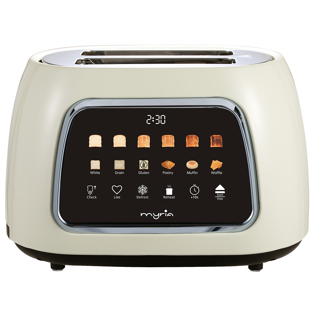 Prajitor de paine MYRIA MY4730, 2 felii, 800W, bej