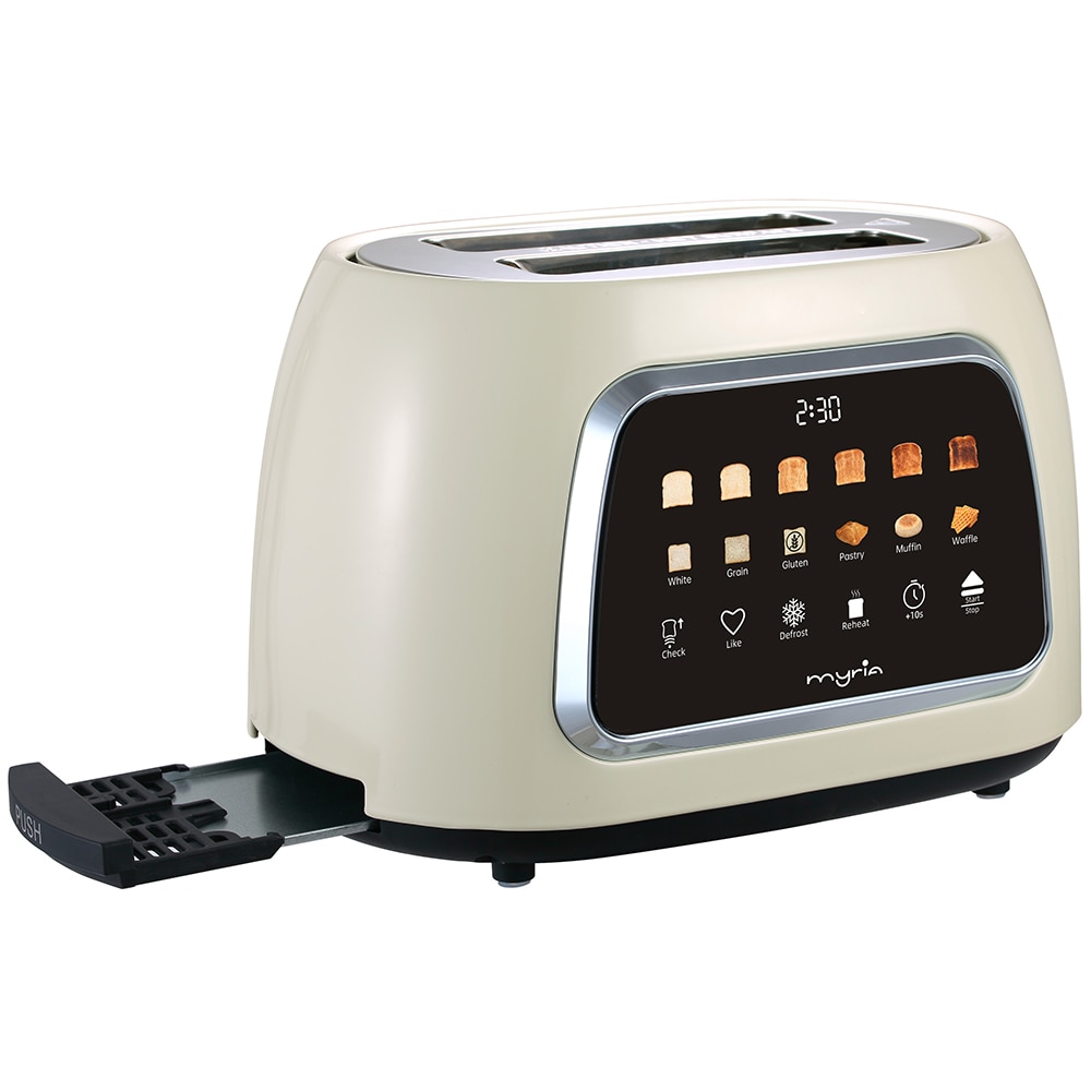 Prajitor de paine MYRIA MY4730, 2 felii, 800W, bej