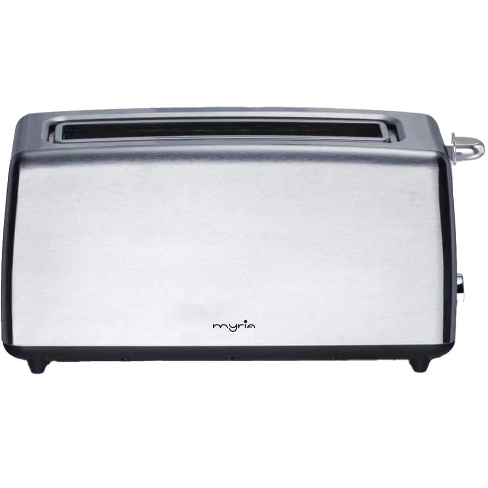Prajitor de paine MYRIA MY4733, 2 felii, 1000W, argintiu